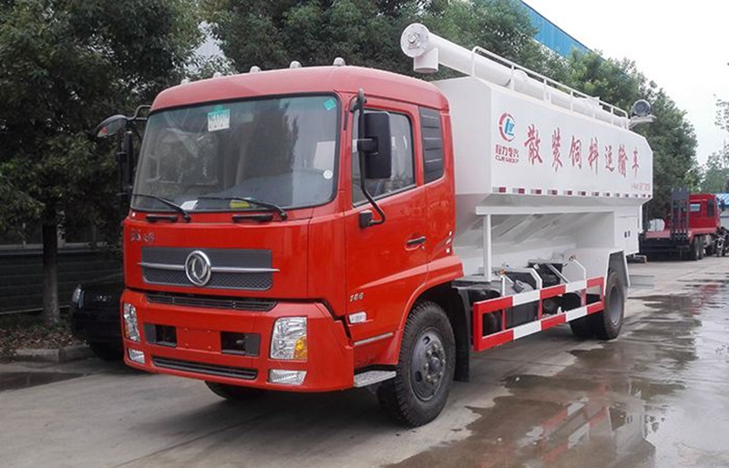東風(fēng)天錦20立方散裝飼料運輸車