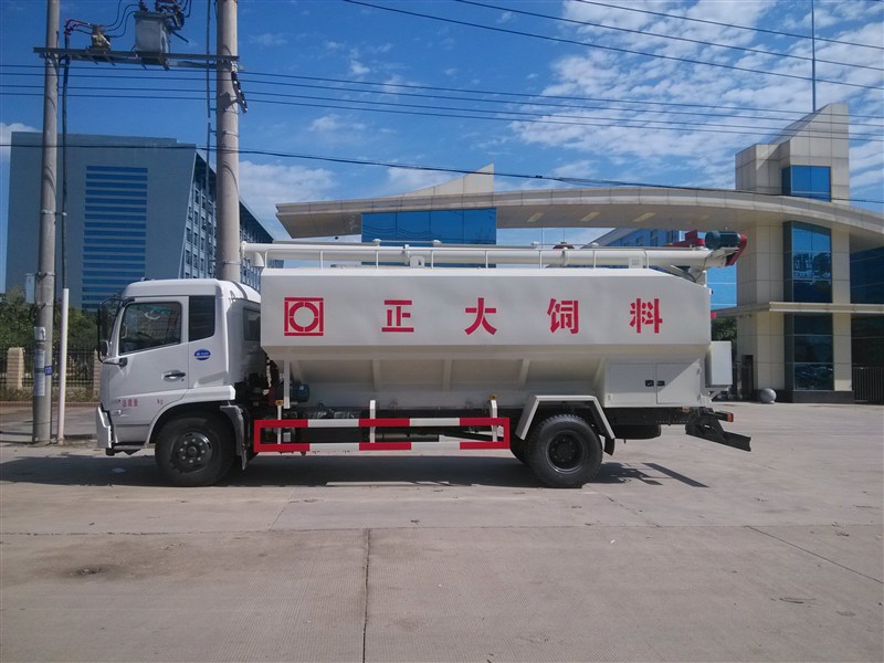 東風(fēng)天錦20立方散裝飼料運輸車