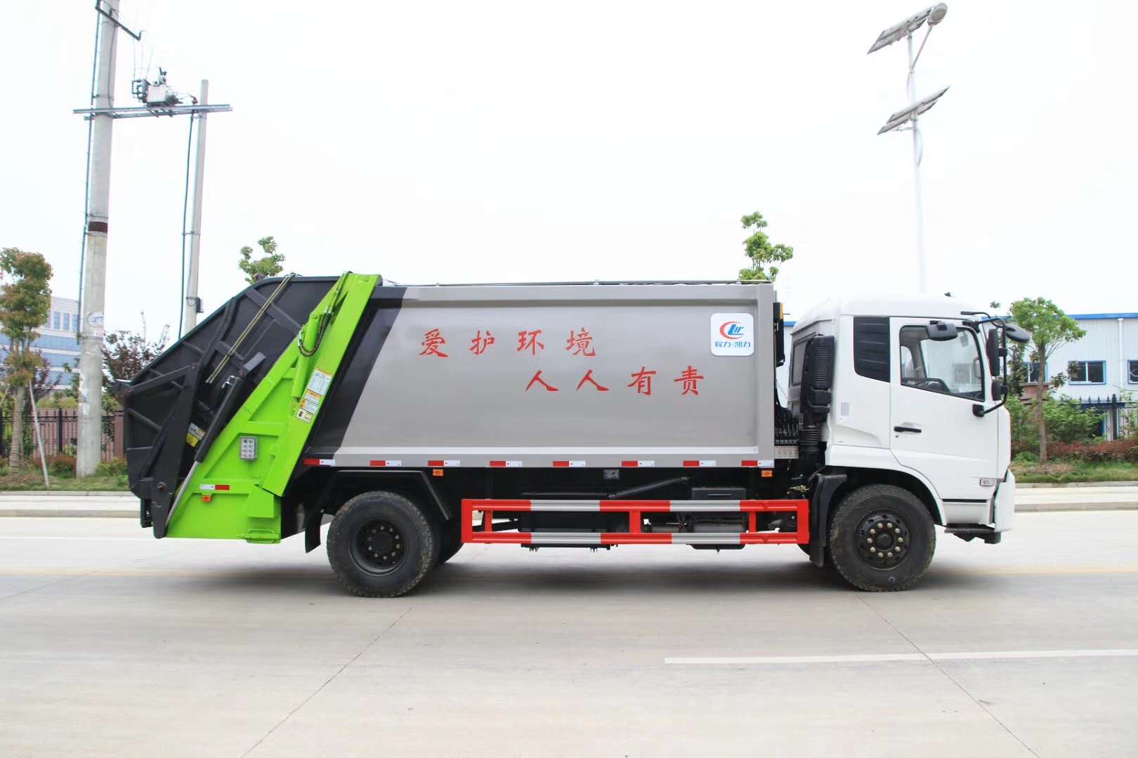 東風(fēng)天錦14立方壓縮垃圾車