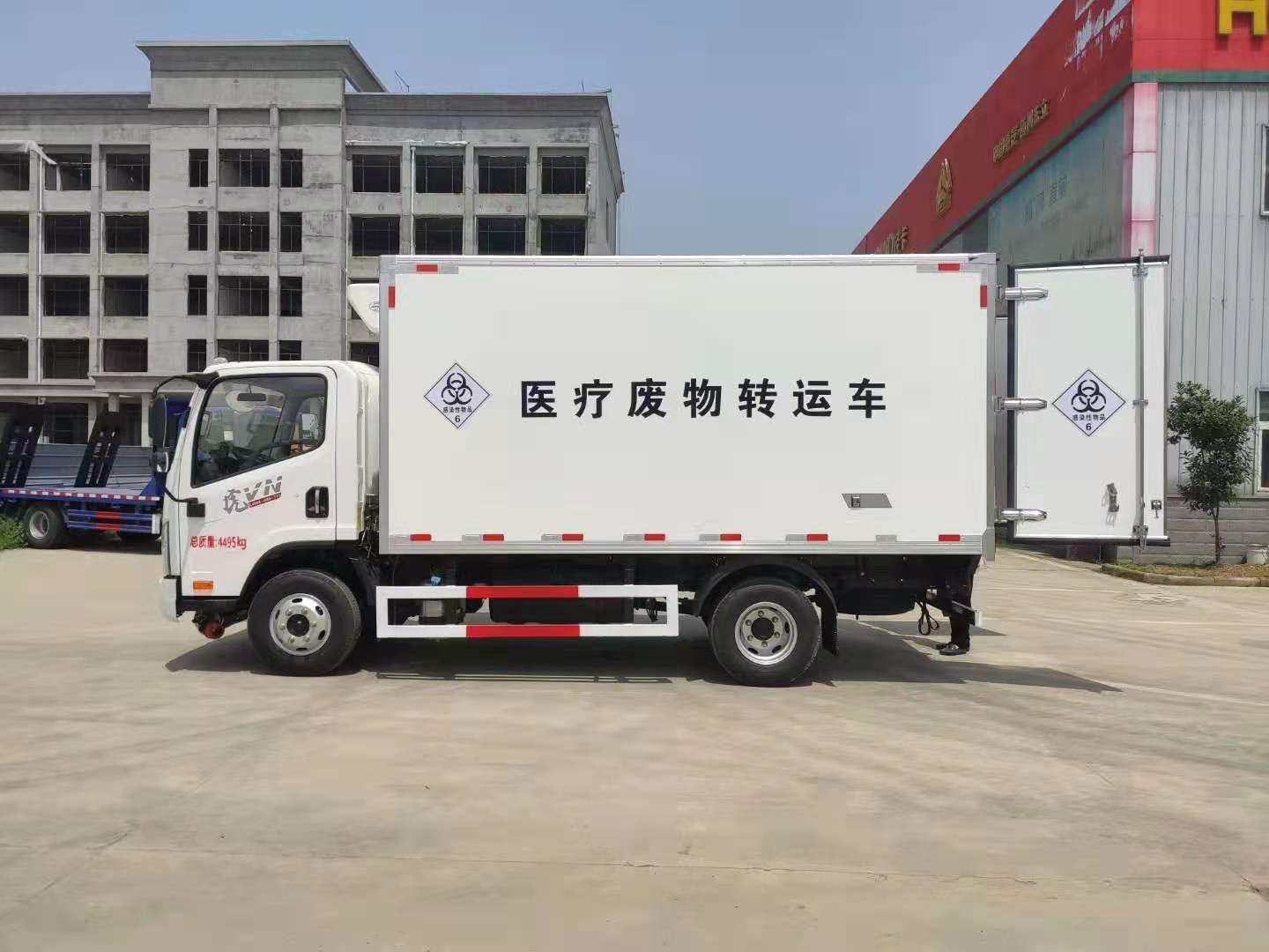 解放藍(lán)牌國(guó)六醫(yī)療廢物轉(zhuǎn)運(yùn)車