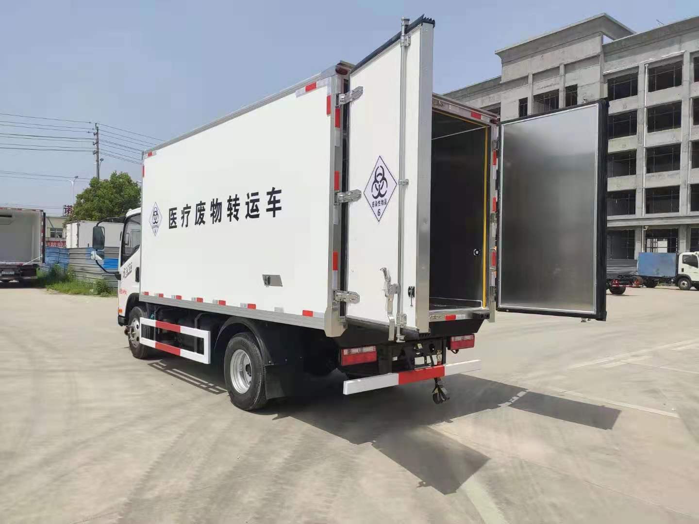 解放藍(lán)牌國(guó)六醫(yī)療廢物轉(zhuǎn)運(yùn)車