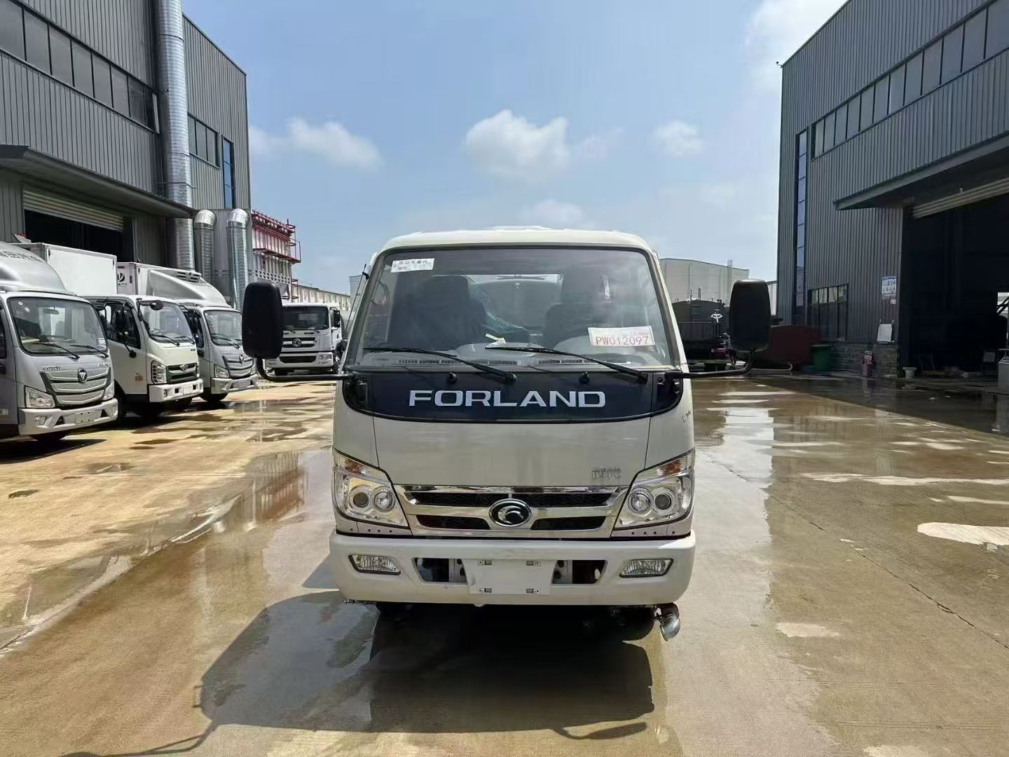 福田小卡5方不上戶灑水車