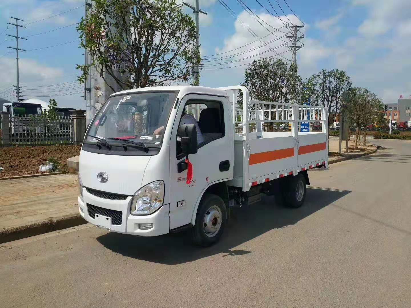 新款躍進小福星柴油版氣瓶運輸車介紹