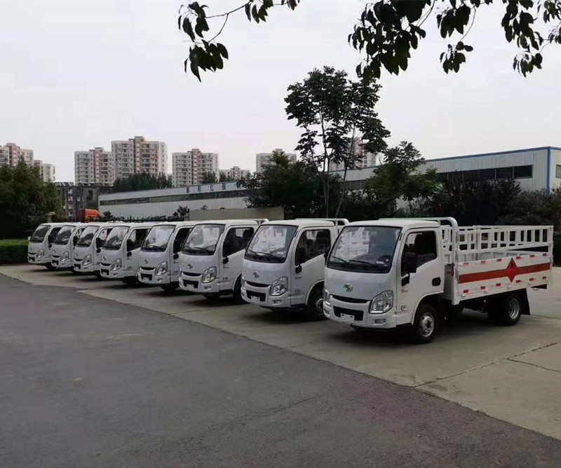 十臺躍進國六氣瓶運輸車首發 解析國六氣瓶運輸車配置
