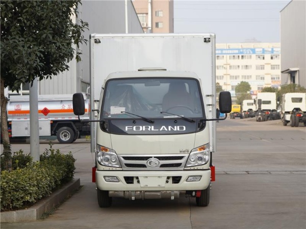 福田小卡國六柴油版易燃氣體廂式運輸車