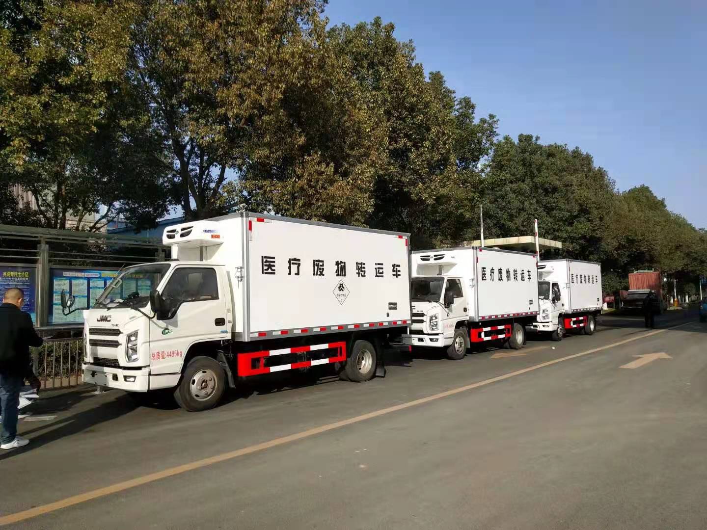 黑龍江馬總訂購(gòu)三臺(tái)江鈴順達(dá)國(guó)六醫(yī)療廢物轉(zhuǎn)運(yùn)車