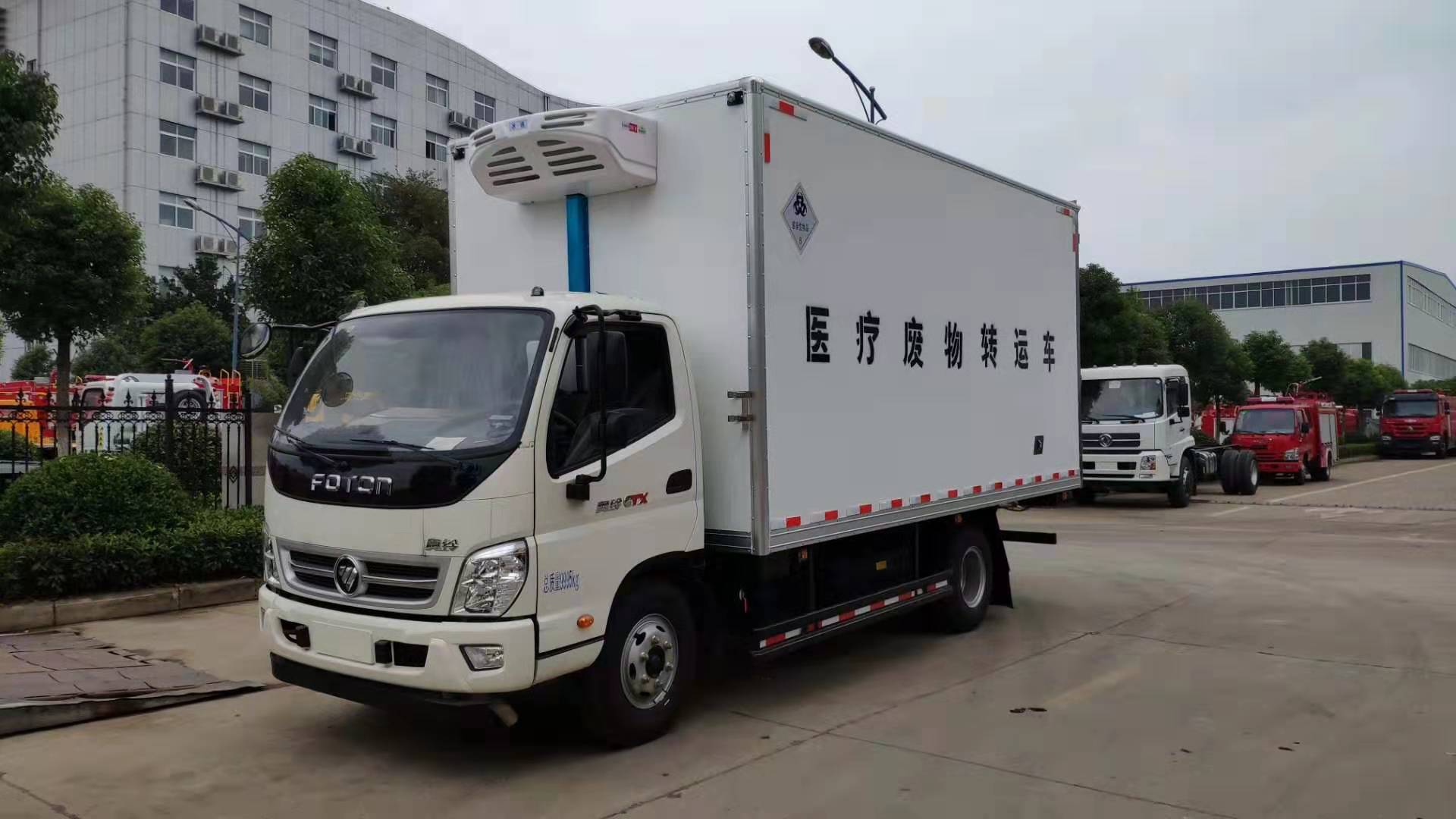 高性價(jià)比醫(yī)療廢物運(yùn)輸車推薦——福田奧鈴醫(yī)療廢棄物運(yùn)輸車