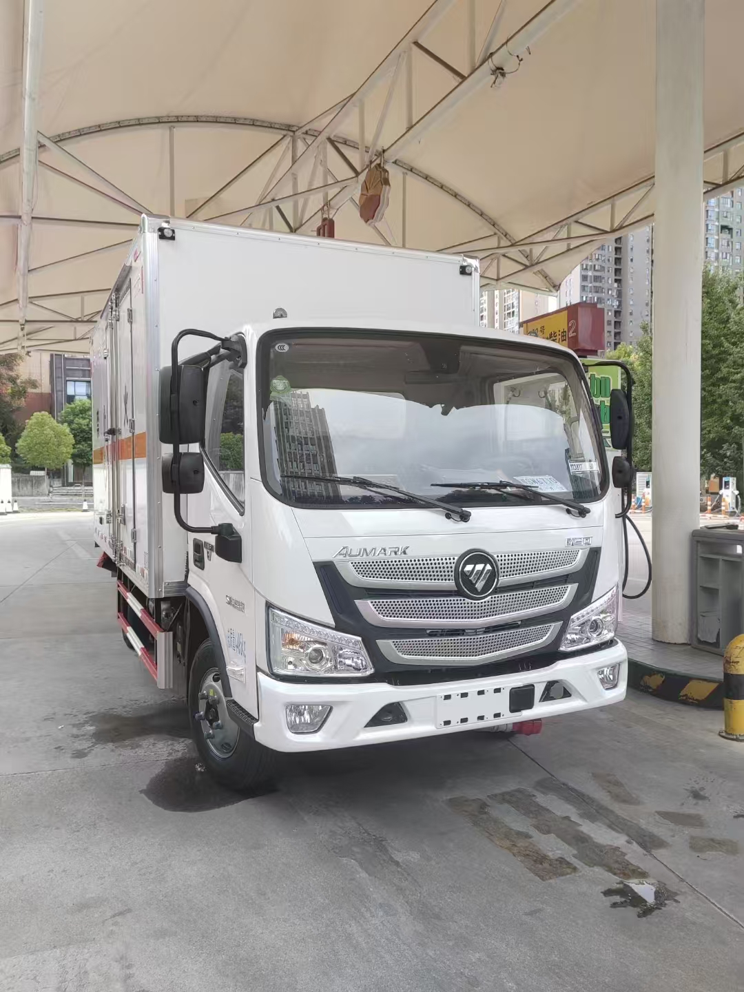 福田歐馬可國六毒性及感染性危險品車