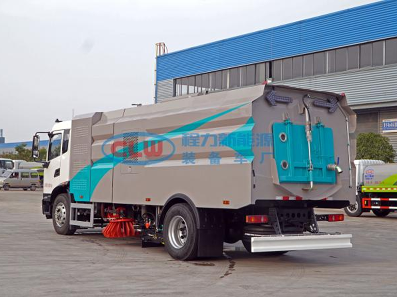 東風天錦CL5182TXSBEV型純電動洗掃車