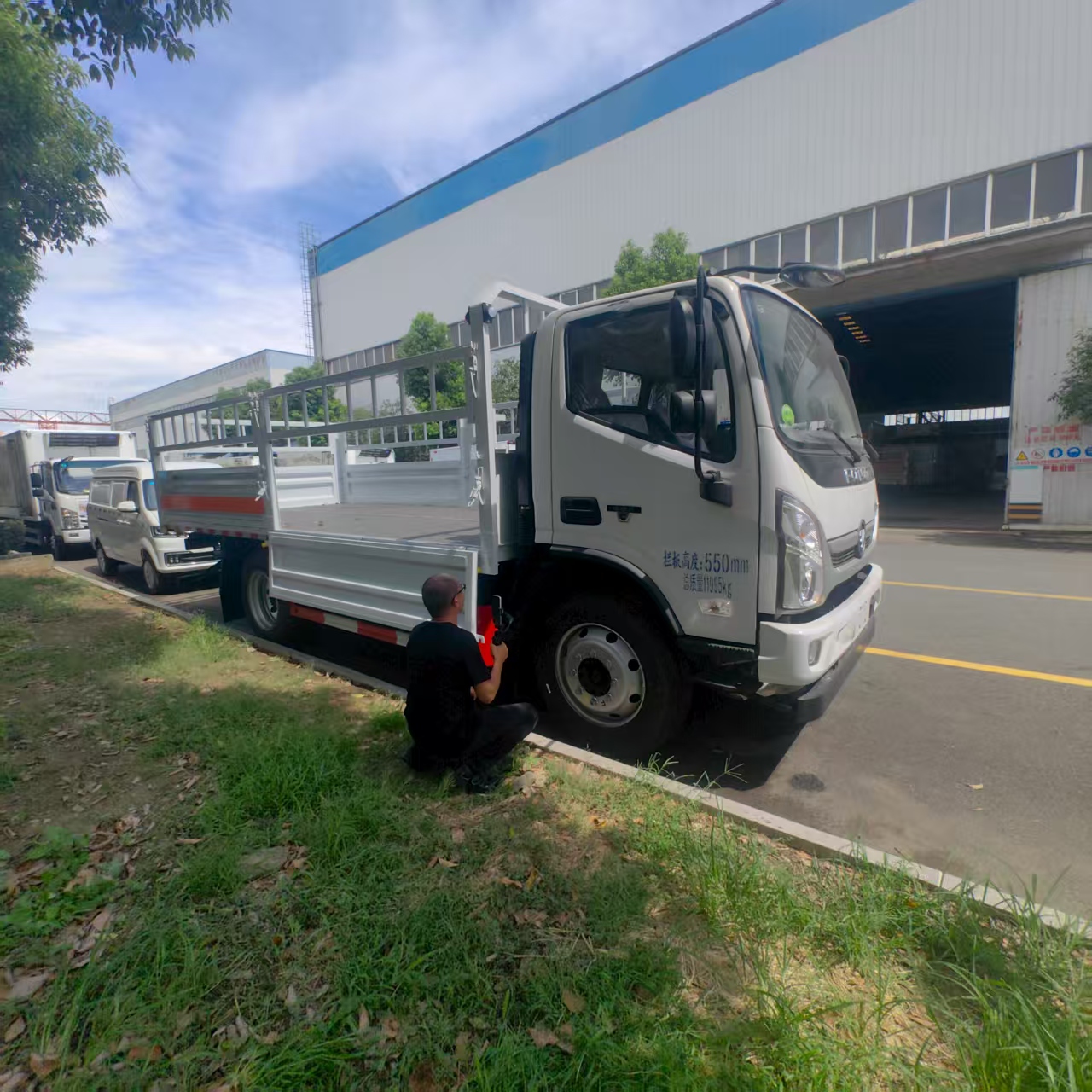 福田奧鈴國六5米2氣瓶車