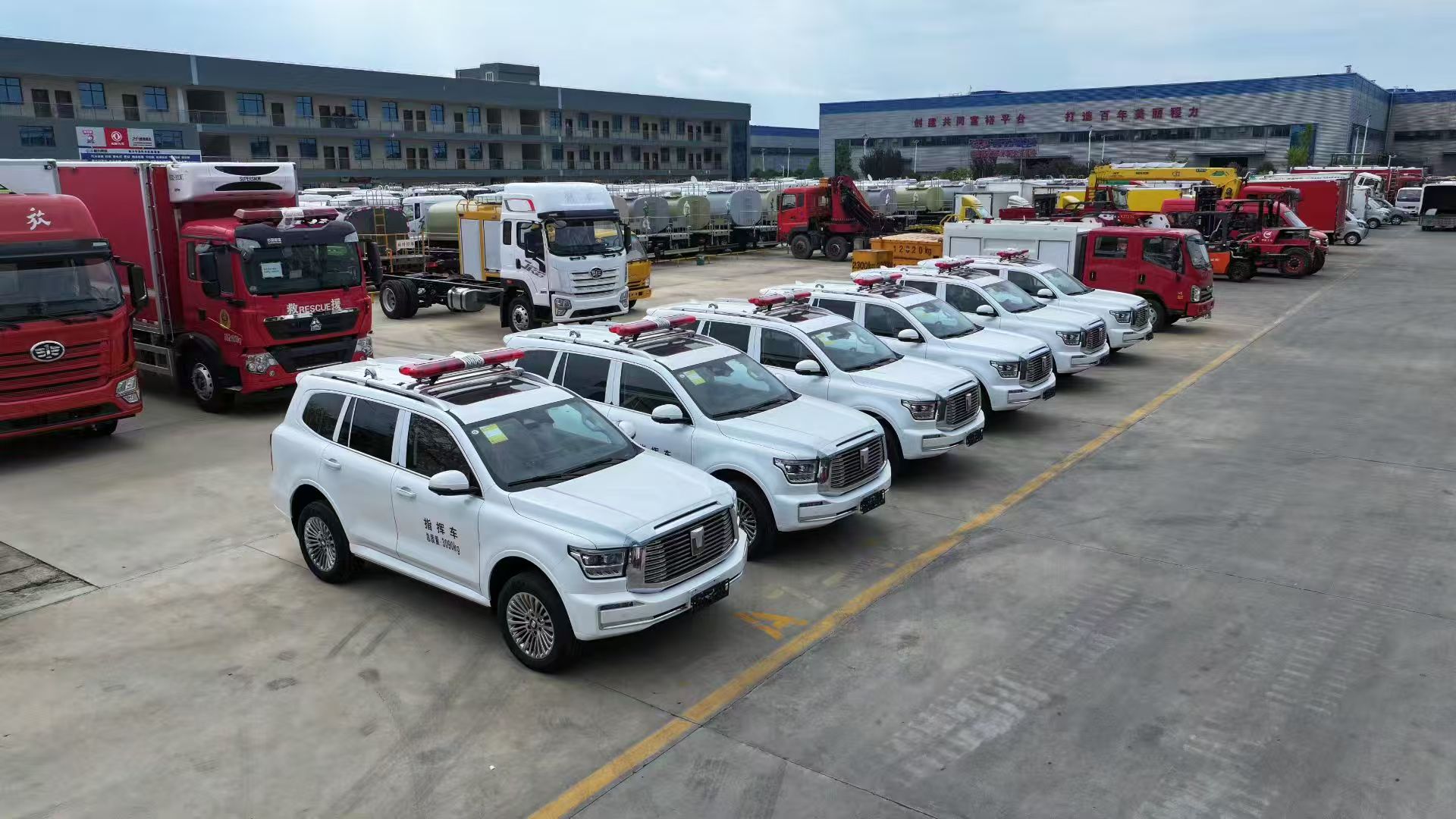 坦克500智駕SUV指揮車批量發(fā)車