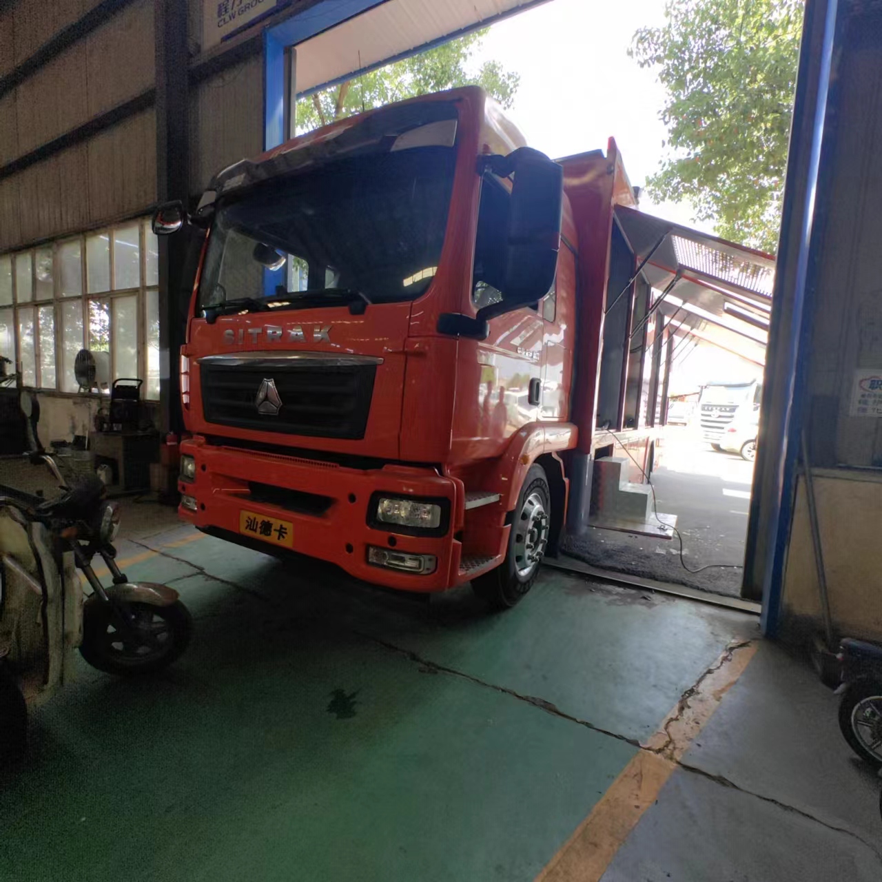 汕德卡國(guó)六焚燒消毒車
