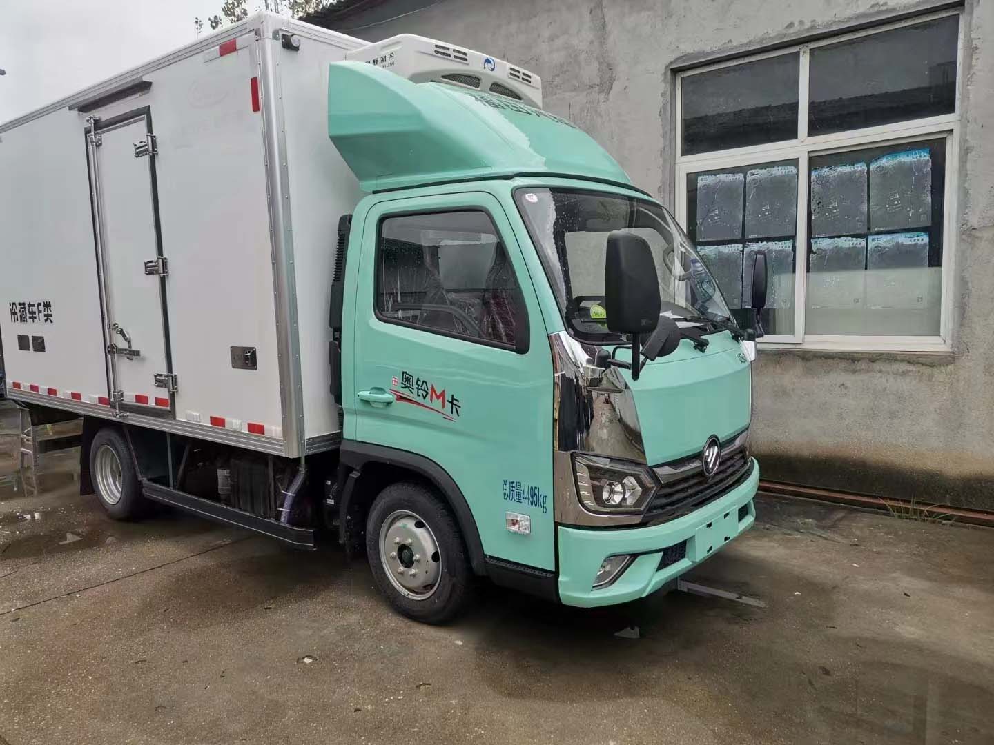 奧鈴m卡3.7米國六柴油版鮮活水產運輸車