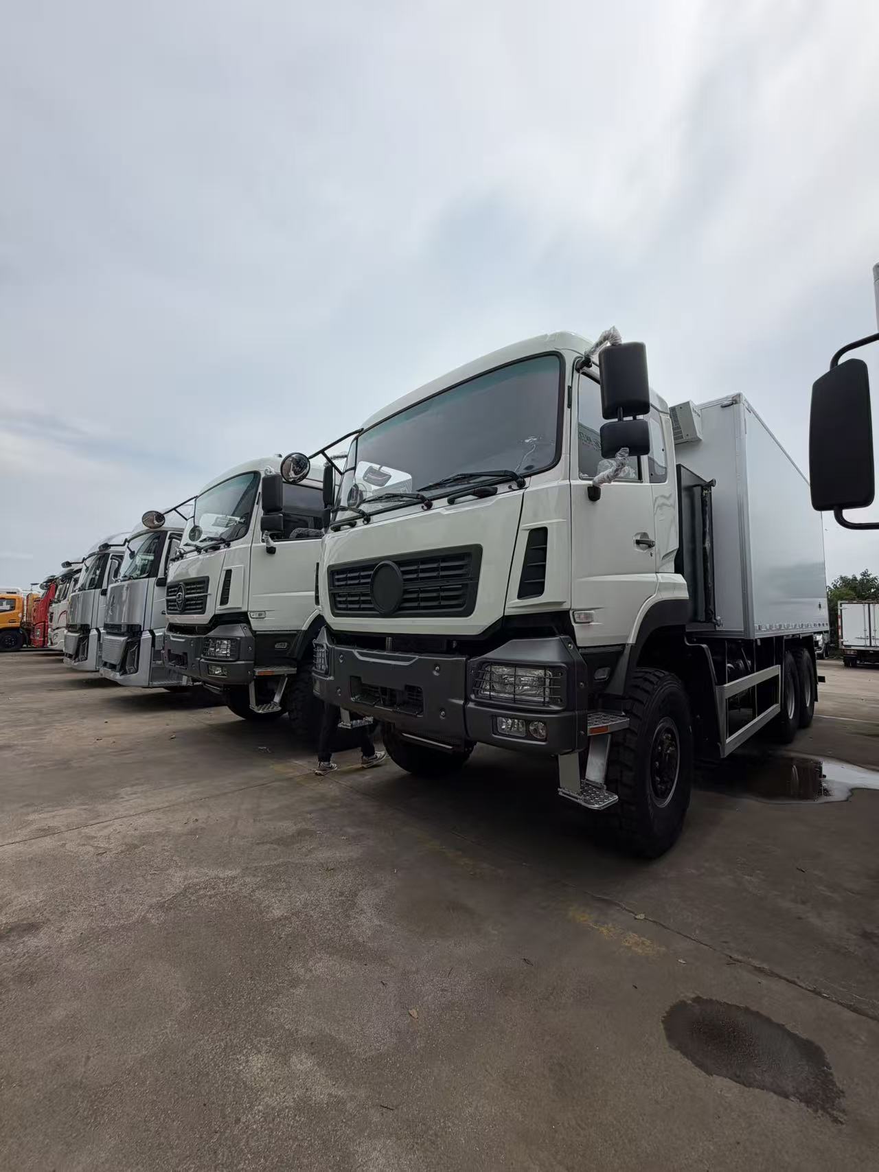 程力六驅(qū)冷藏車