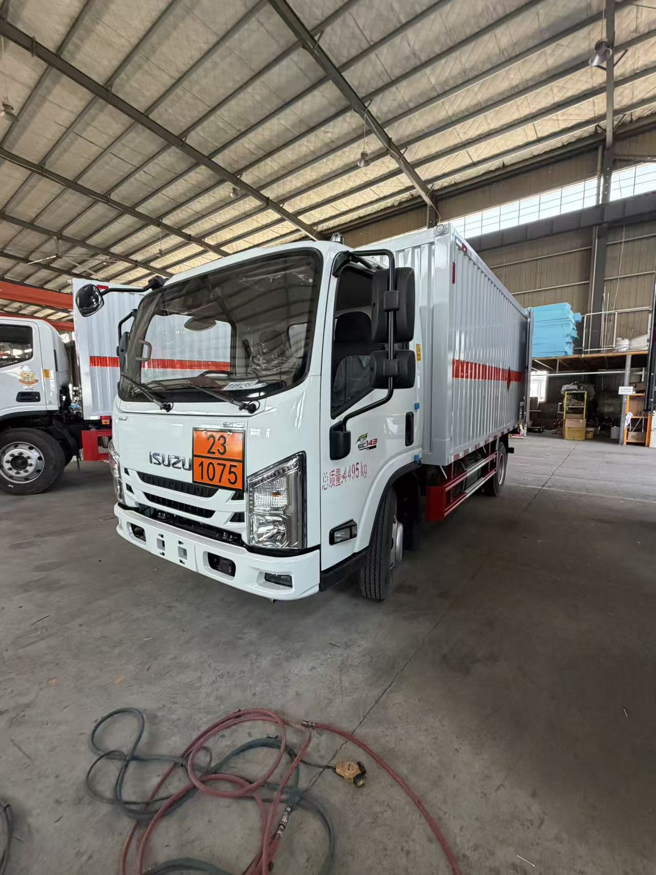 五十鈴國六危化品車出新款駕駛室了